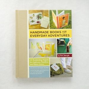 NEW Handmade Books For Everyday Adventurers Hardcover Bookbinding Project